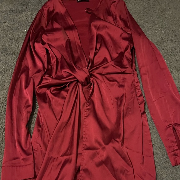 Fashion Nova Wrap Dress - Picture 1 of 2